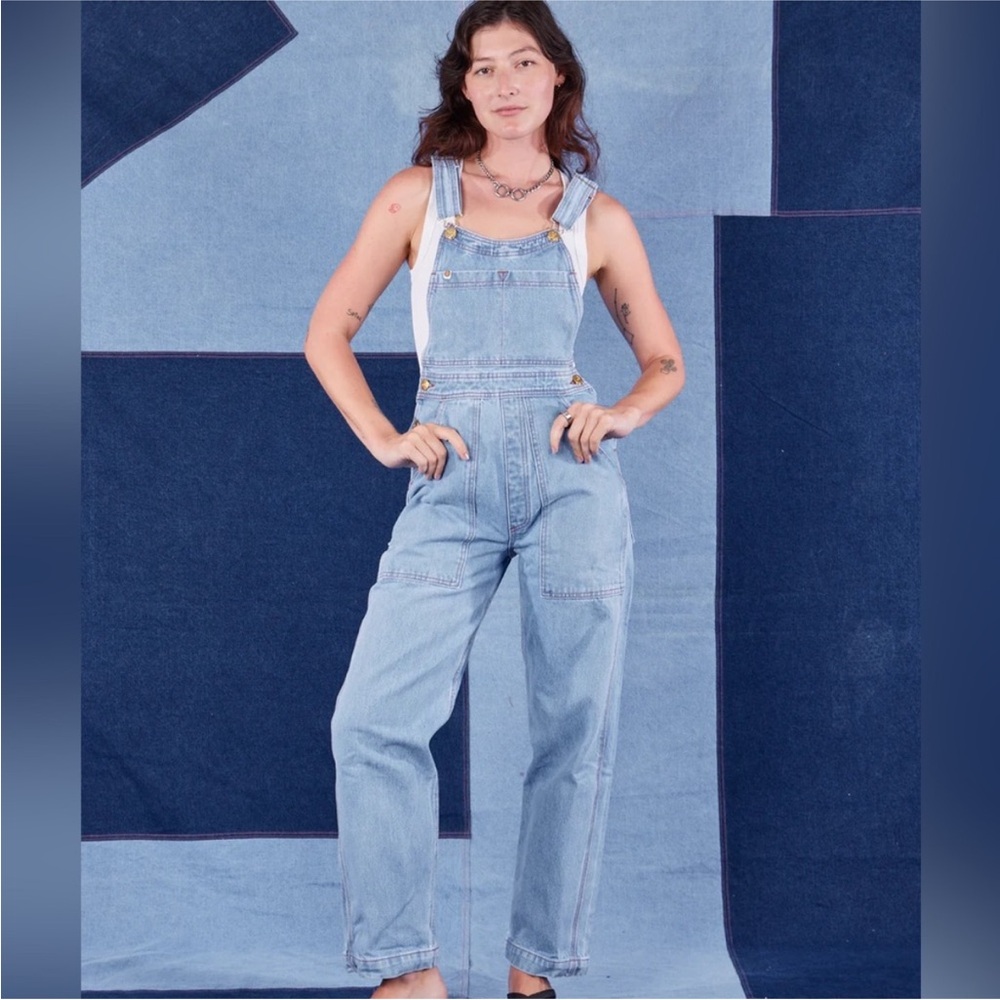 Big Bud Press Overalls Blue Denim, XS